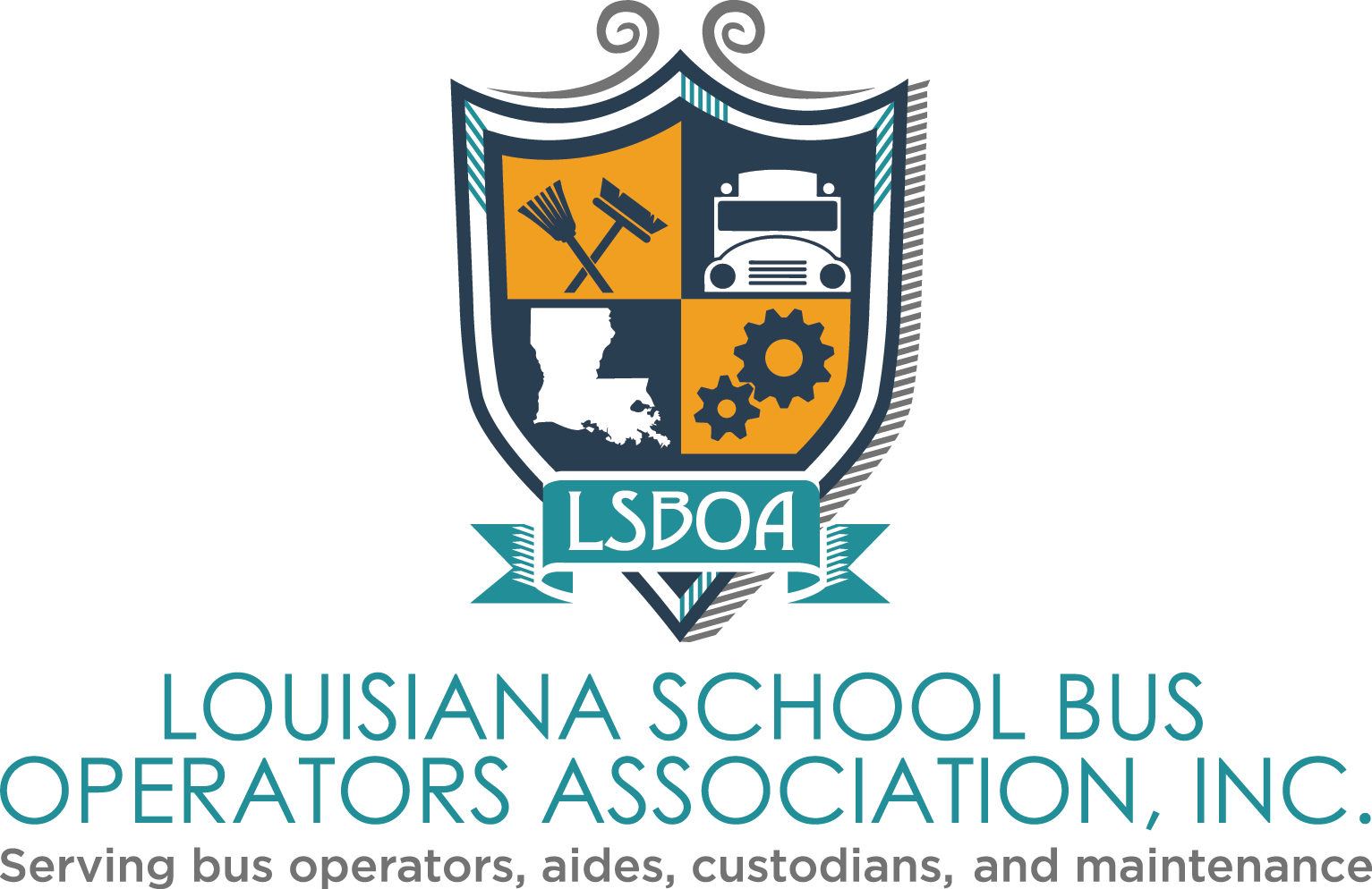 Logo for Louisiana School Bus Operators Association